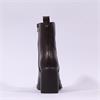 Wonders Vera Platform Block Heel Boot - Brown Leather
